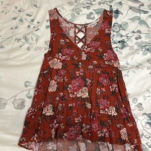 American Eagle outfitters, small floral blouse